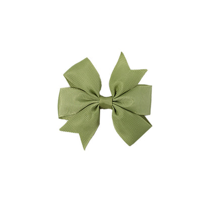 Handmade v Bow Hair Clip Hair Accessory Kids Head Accessory