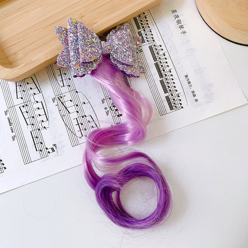 Kids Cute Bow Colorful Kids Colorful Hair Accessory