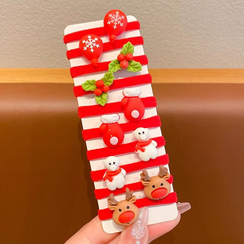 Kids Head Accessory Hair Tie Headband Gentle on Hair Elastic Band Hair Accessory