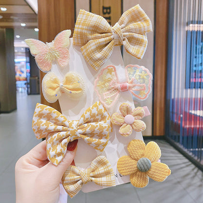 Kids Hair Clip Hairpin Cute Girl Head Accessory BB Flyaway Hair Bangs Clip