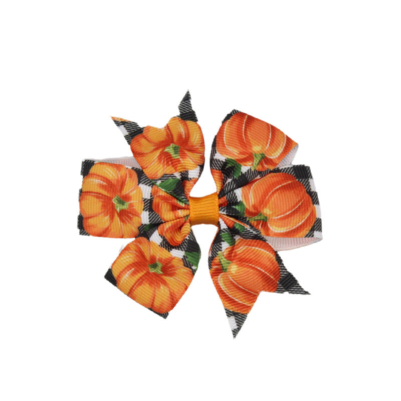 Kids Bow Hair Clip Cute Head Accessory