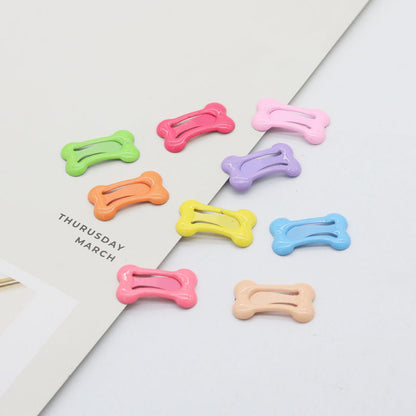2.5cm Colorful Oil Drop Hair Clip Mini BB Clip ins Cute Hairpin Hair Accessory