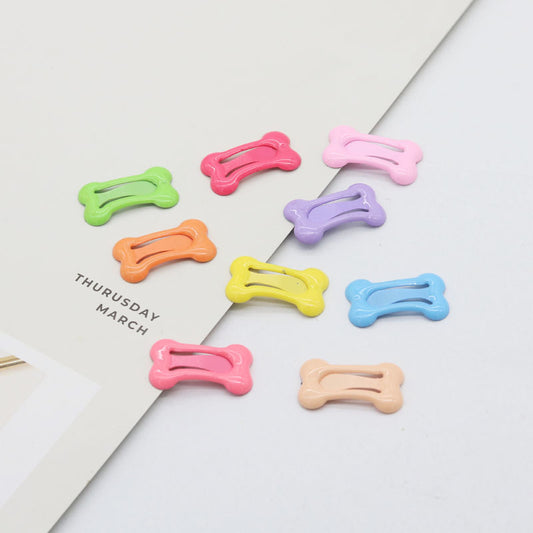 2.5cm Colorful Oil Drop Hair Clip Mini BB Clip ins Cute Hairpin Hair Accessory