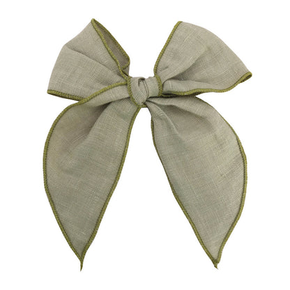 Bow Hair Clip Fabric Hairpin Hair Accessory