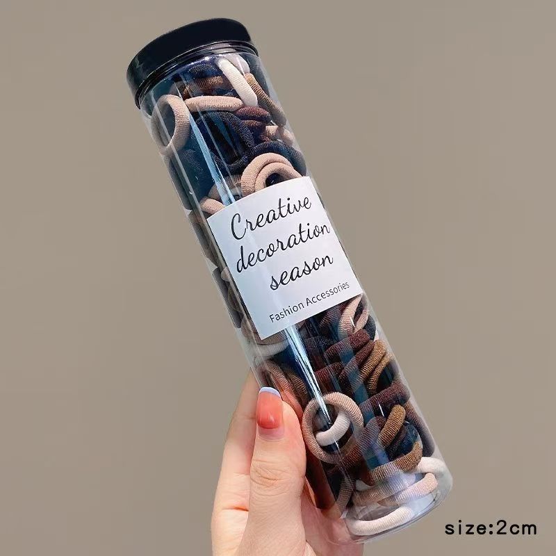 Kids Hair Tie Elastic Band Nylon Colorful Hair Accessory