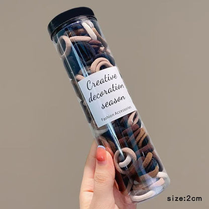 Kids Hair Tie Elastic Band Nylon Colorful Hair Accessory