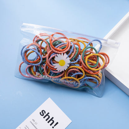 Kids Elastic Band Gentle on Hair Headband Hair Accessory Hair Tie Elastic Band Girl Head Accessory