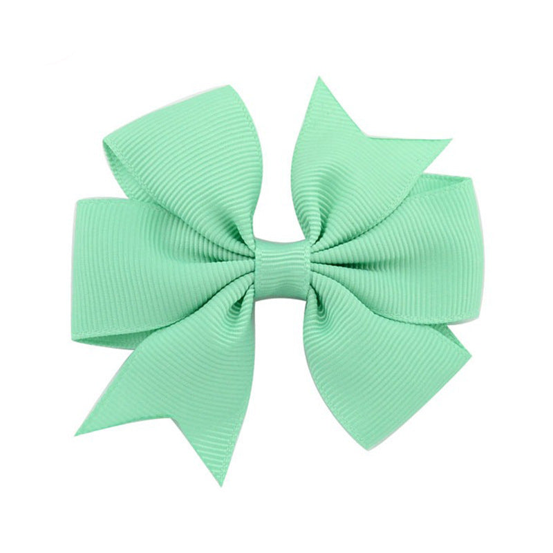 Handmade v Bow Hair Clip Hair Accessory Kids Head Accessory