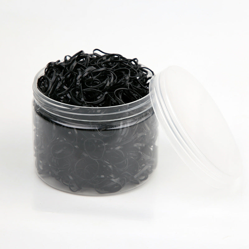 Black Elastic Band High Elasticity Elastic Band Headband Hair Tie