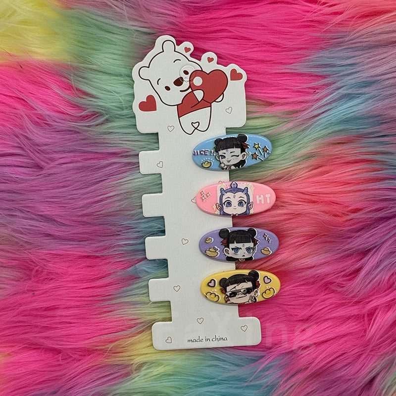 Kids Hair Clip Cute Hairpin Bangs BB Clip Head Accessory Bow Hair Accessory