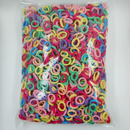 Kids Hair Tie Elastic Band Nylon Colorful Hair Accessory