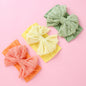 Kids Nylon Hair Band Bow Lace