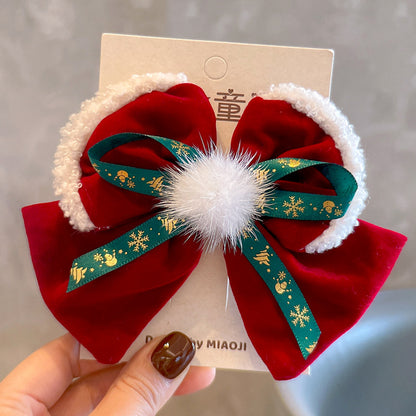 24 Kids Hair Clip Hairpin Kids Hair Accessory Bow Head Accessory