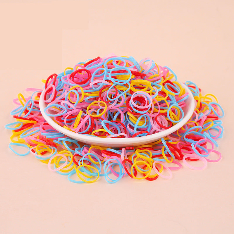 Black Elastic Band High Elasticity Elastic Band Headband Hair Tie