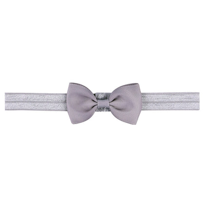 644 Kids Bow Hair Band Small Bow Elastic Headband
