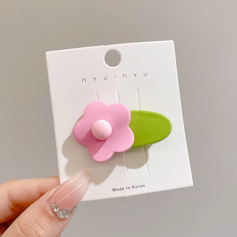 Bangs Clip Kids Flyaway Hair Head Accessory Cute Star