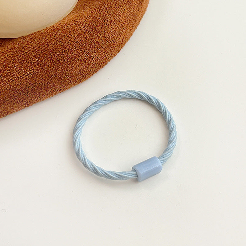 Colorful Kids Elastic Band Gentle on Hair Hair Tie High Elasticity Headband DIY Accessory