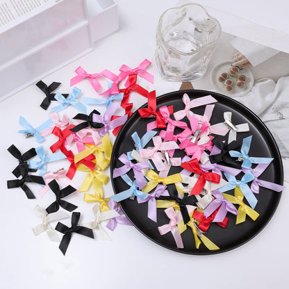 35mm Kids Hair Accessory Bow Hair Clip Hairpin Set Baby Head Accessory