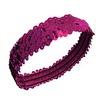 Glitter Hair Band Headband Elastic Kids Fashion Hair Accessory Hairpin