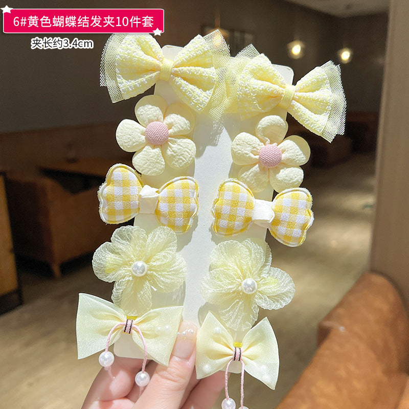 Kids Hair Clip Hairpin Cute Girl Head Accessory BB Flyaway Hair Bangs Clip