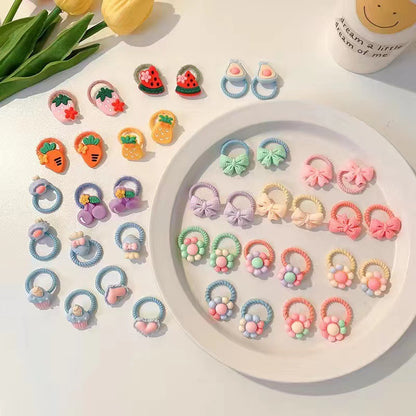 Kids Hair Accessory Cute Headband Elastic Band Hair Tie Hair Tie