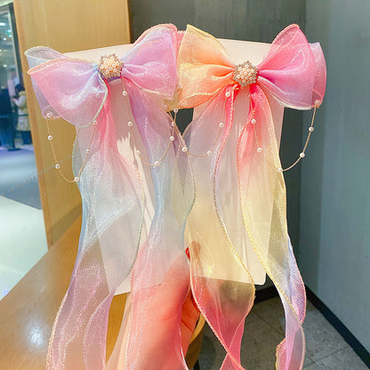 Kids Hair Band Girl Bow Braiding Hair Clip Head Accessory Hairpin Hair Accessory