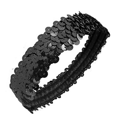 Glitter Hair Band Headband Elastic Kids Fashion Hair Accessory Hairpin