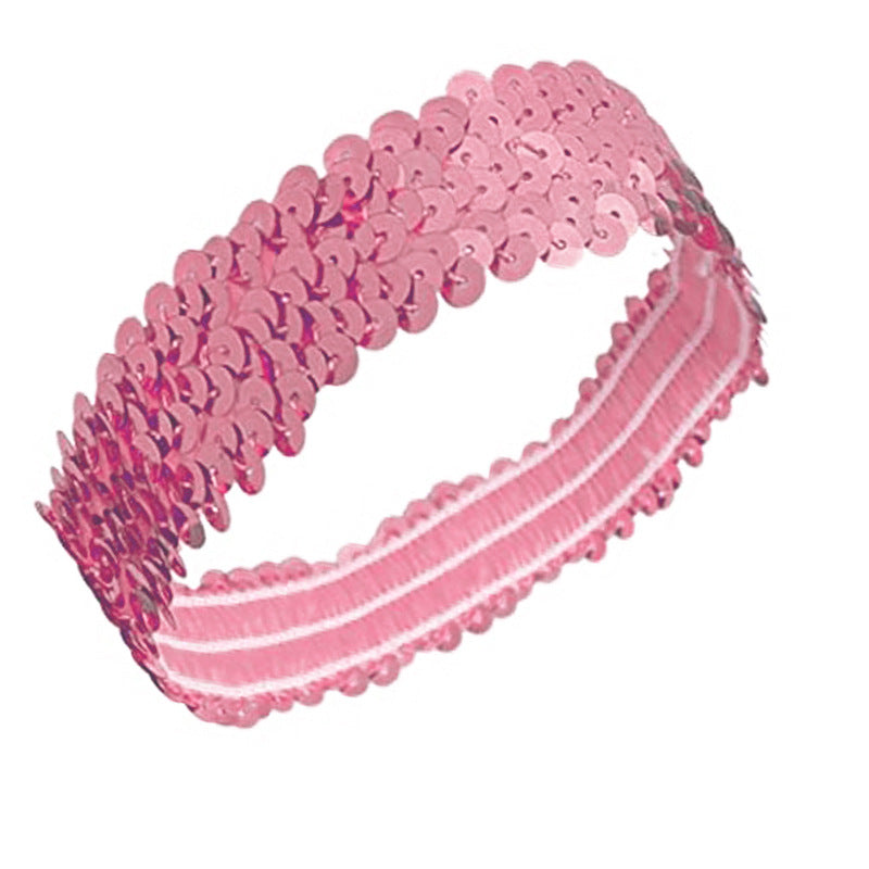 Glitter Hair Band Headband Elastic Kids Fashion Hair Accessory Hairpin