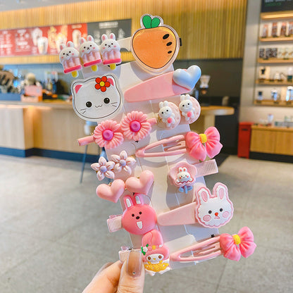 Kids Hair Clip Cute Hairpin Bangs BB Clip Head Accessory Bow Hair Accessory