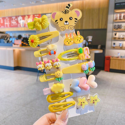 Kids Hair Clip Cute Hairpin Bangs BB Clip Head Accessory Bow Hair Accessory