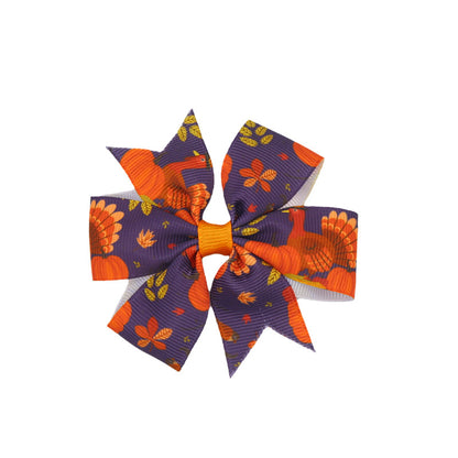 Kids Bow Hair Clip Cute Head Accessory