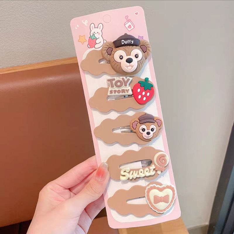 Kids Hair Clip Cute Hairpin Bangs BB Clip Head Accessory Bow Hair Accessory