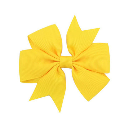 Handmade v Bow Hair Clip Hair Accessory Kids Head Accessory