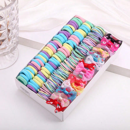Kids Head Accessory Hair Clip Hairpin Set Hair Tie Girl Side Clip Hair Accessory Hair Tie