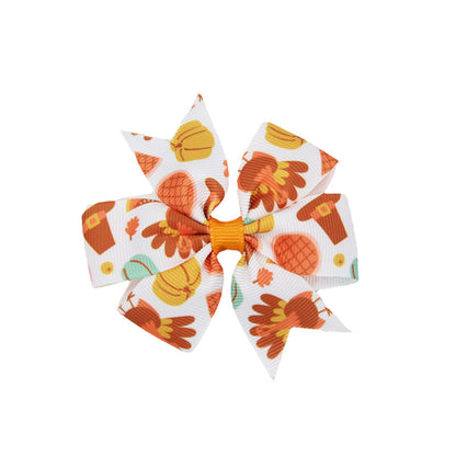 Kids Bow Hair Clip Cute Head Accessory