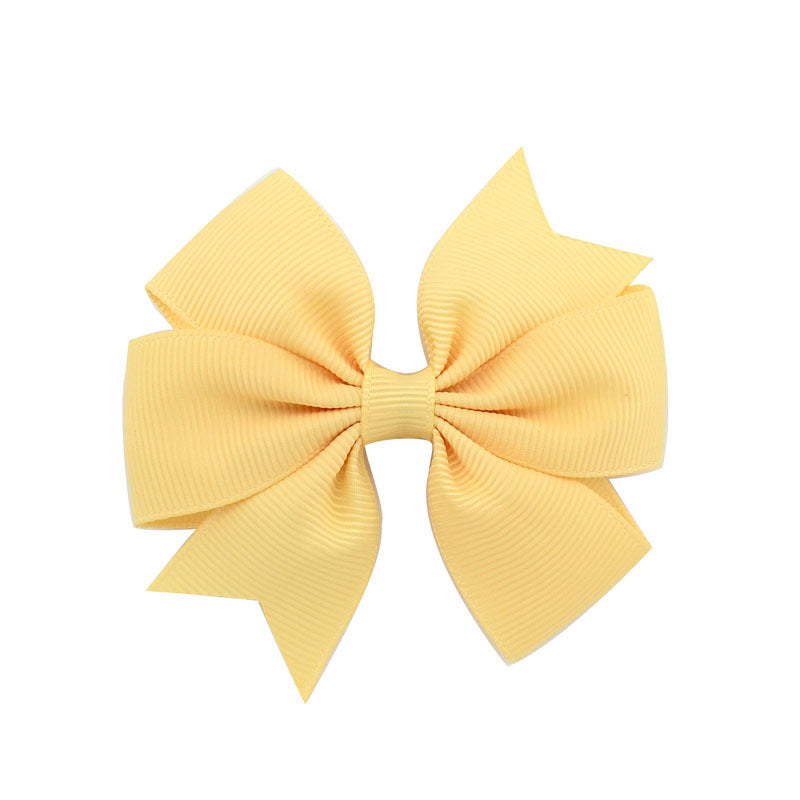 Handmade v Bow Hair Clip Hair Accessory Kids Head Accessory