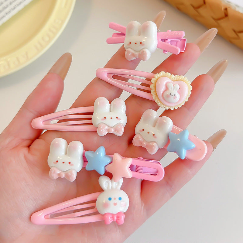 Kids Hair Clip Hairpin Cute Girl Head Accessory BB Flyaway Hair Bangs Clip