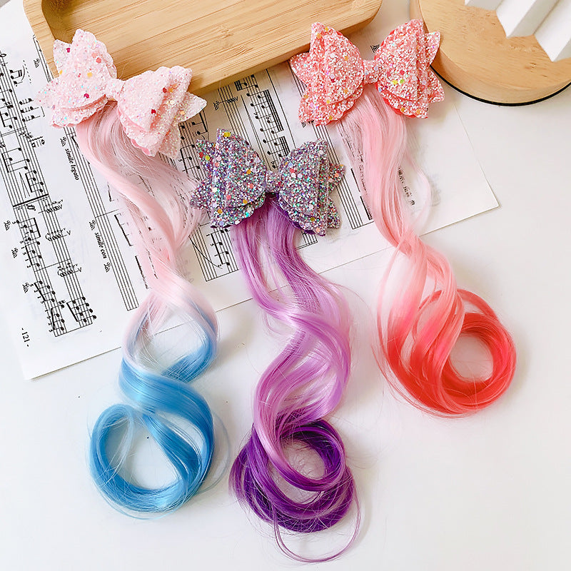 Kids Cute Bow Colorful Kids Colorful Hair Accessory