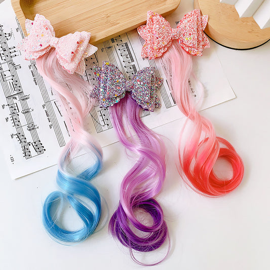 Kids Cute Bow Colorful Kids Colorful Hair Accessory